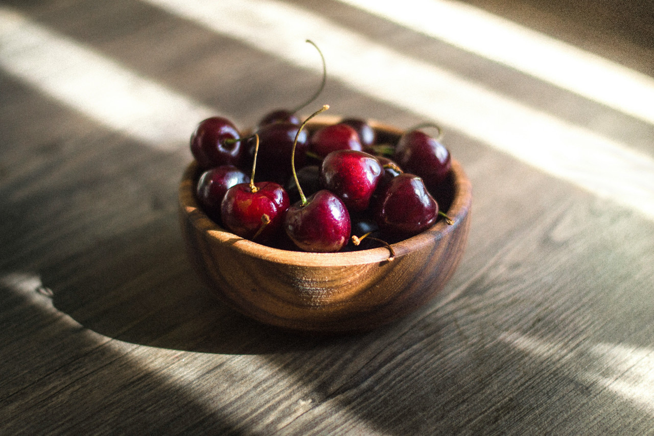 Cereza. Foto Unsplash.