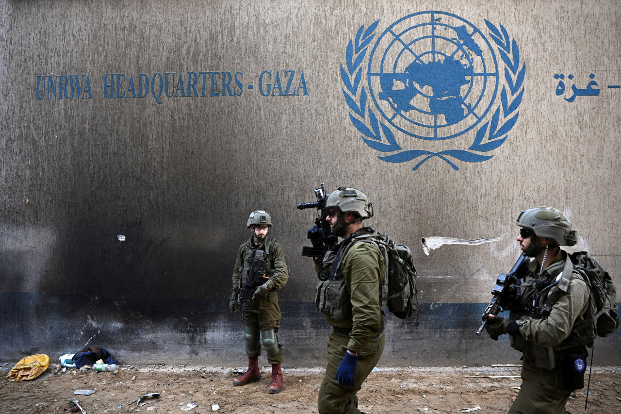 Israel descubre túnel de Hamás bajo agencia de la ONU. Foto: Reuters.