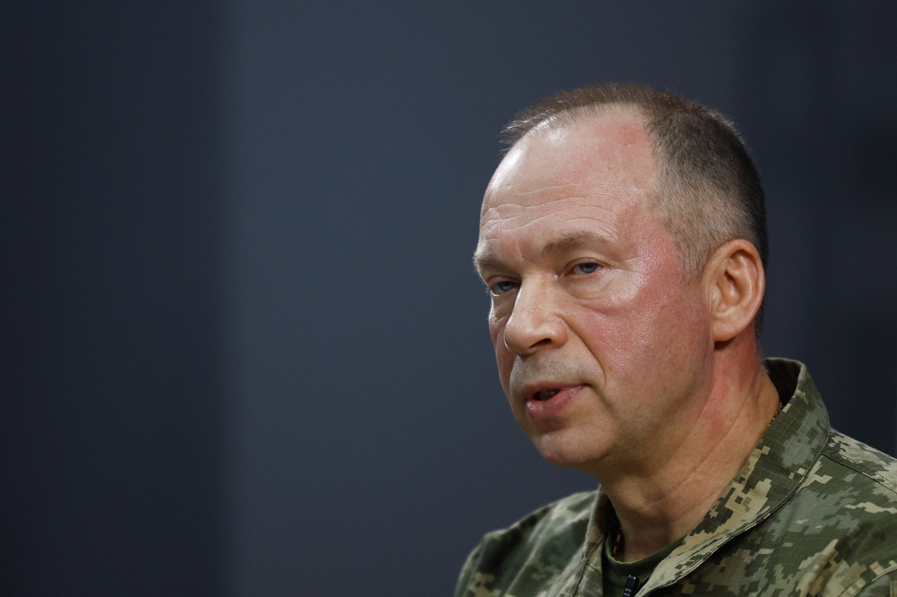 El coronel general Oleksandr Syrskyi, comandante de las fuerzas terrestres ucranianas. Foto: Reuters.