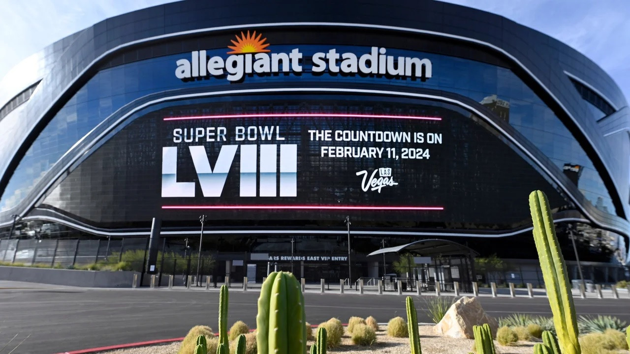 Allegiant Stadium de Las Vegas. NA