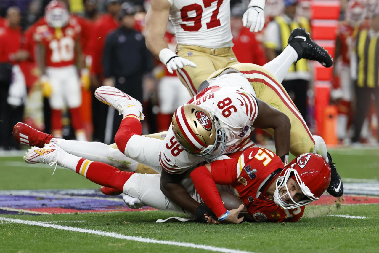 Kansas City VS. San Francisco, Super Bowl 2024. Foto: EFE.