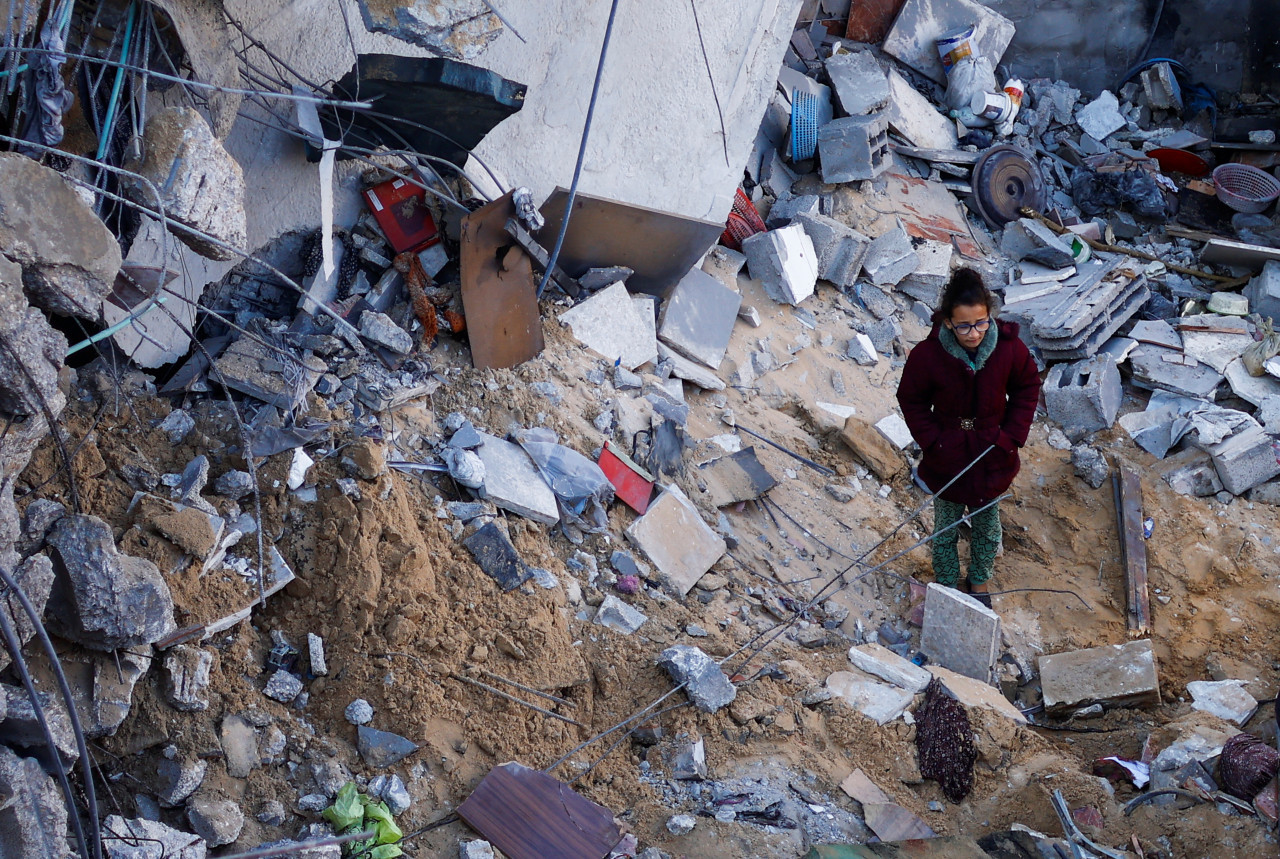 Ataques israelíes en Rafah. Foto: Reuters.