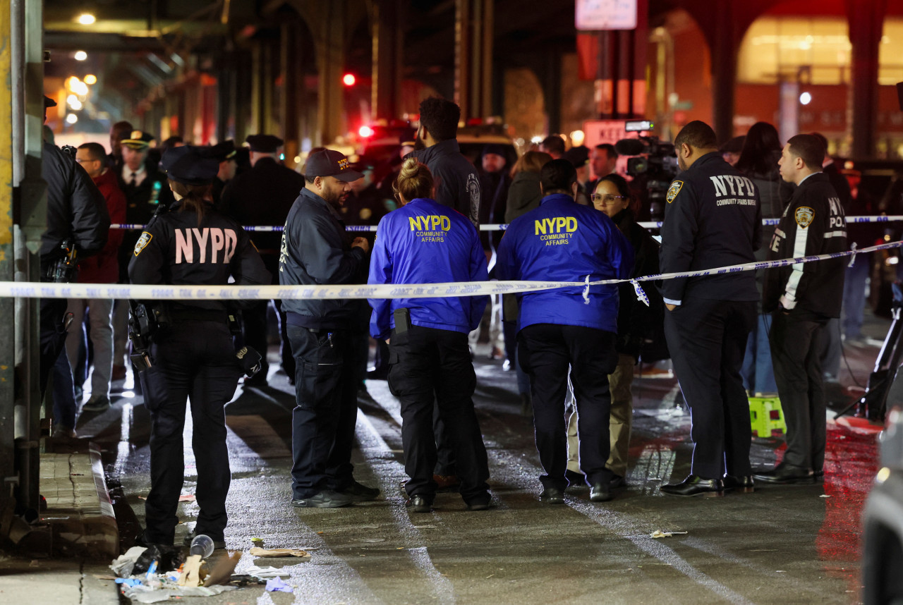 Tiroteo en Nueva York. Foto: Reuters.