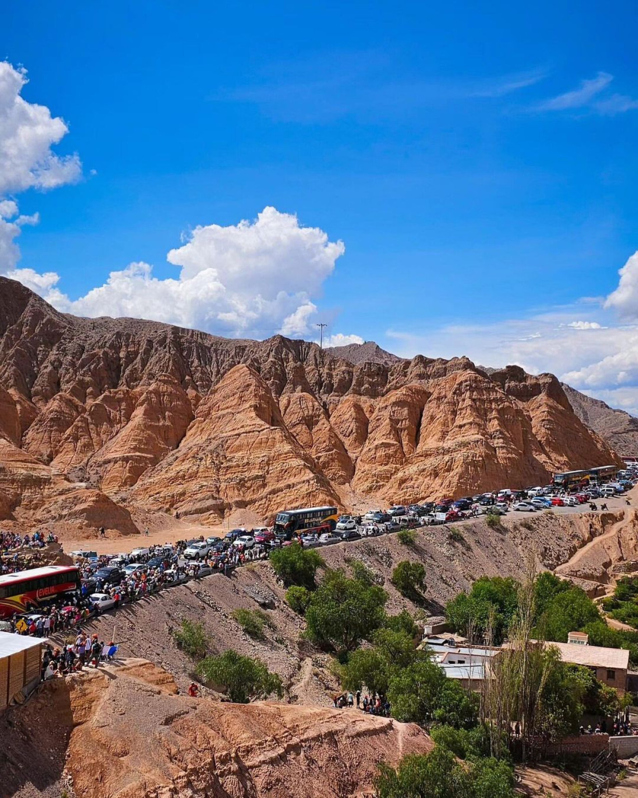 Bajada de los Diablos en Jujuy. Carnaval. Foto: Instagram @elcieloenpurmamarca y @elcieloentilcara.