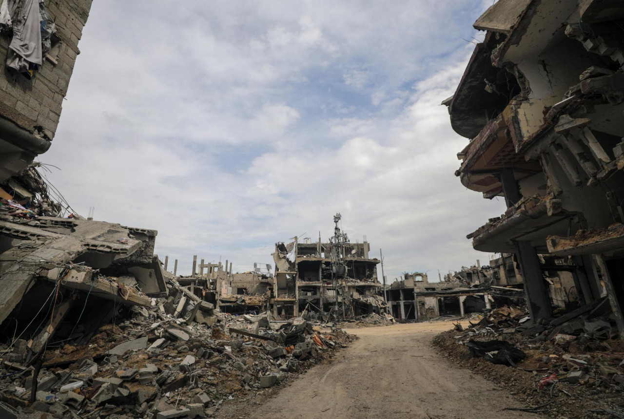 Guerra en Gaza. Foto: EFE