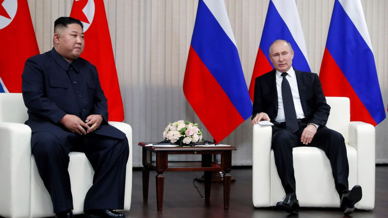 Vladímir Putin y Kim Jong-un, Rusia y Corea del Norte. Foto: EFE