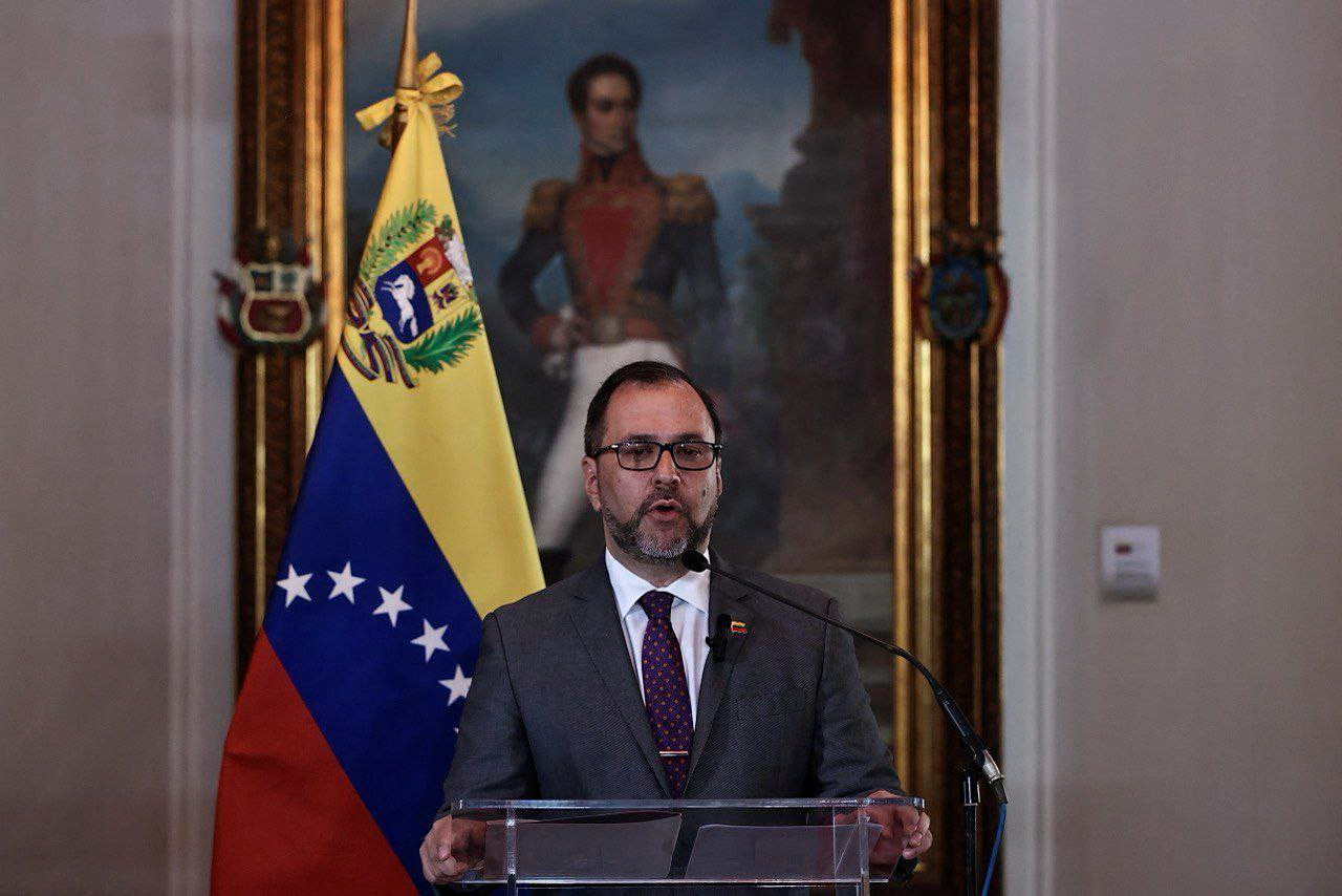 El Ministro de Relaciones Exteriores de Venezuela, Yván Gil. Foto: Reuters