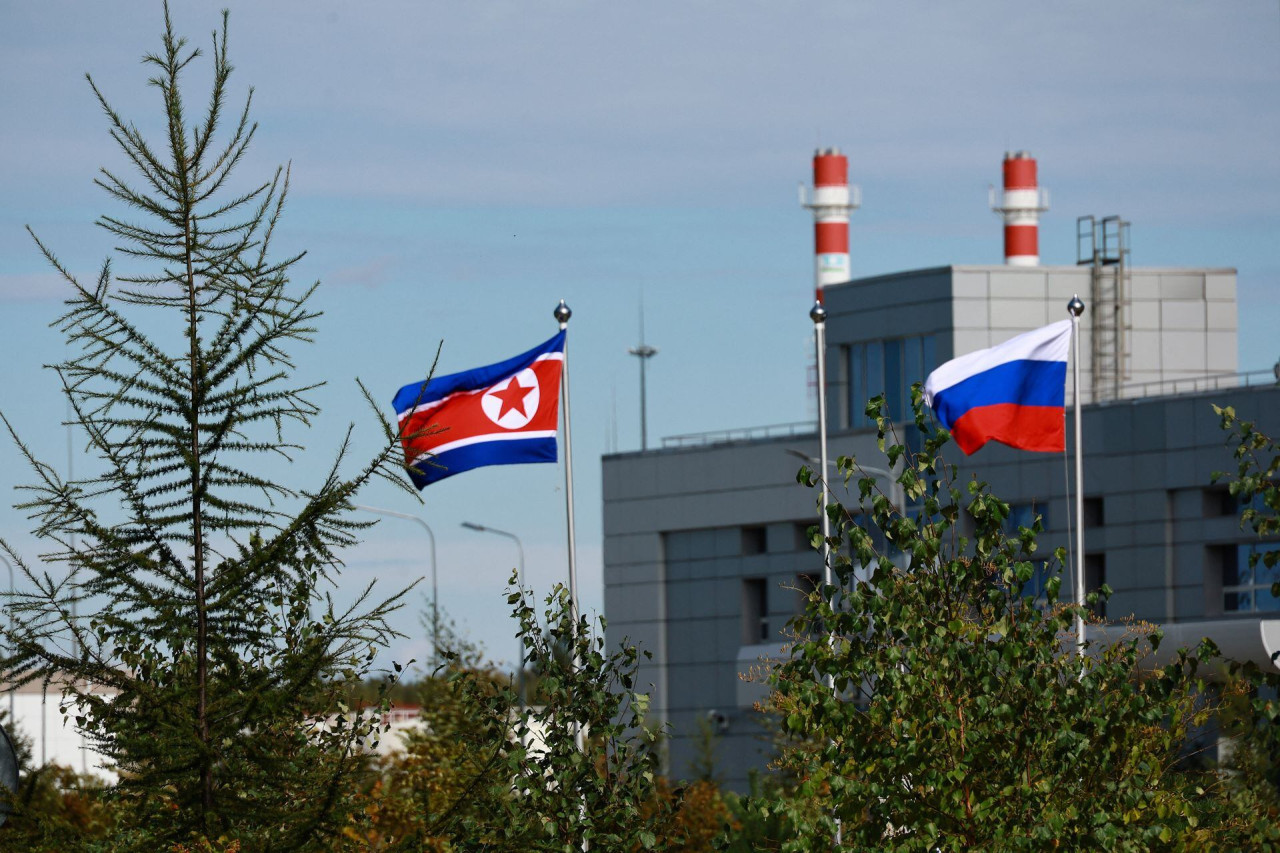 Rusia y Corea del Norte. Foto: Reuters