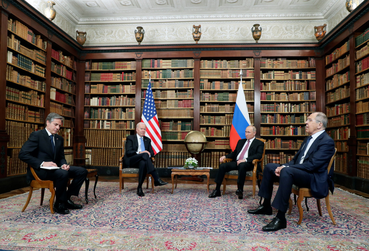 Putin y Biden, EEUU y Rusia. Foto: Reuters