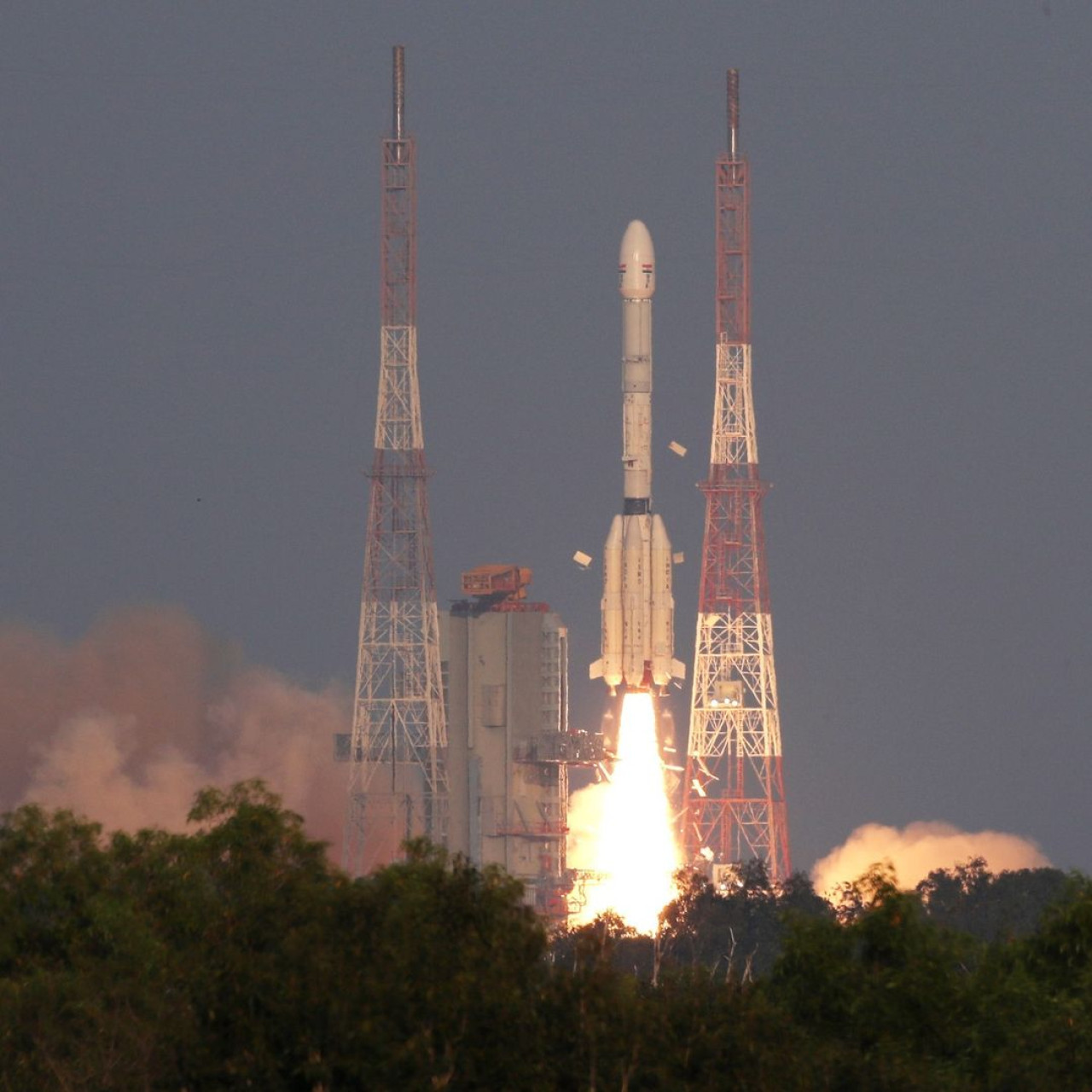 India successfully launched its INSAT-3DS rocket.  Photo: Instagram.