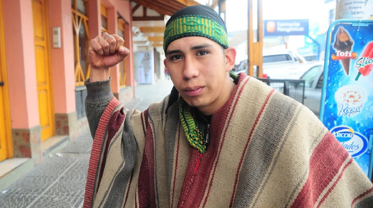 Detuvieron al "mapuche de los binoculares". Foto: NA