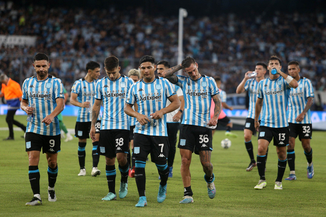 Racing vs Godoy Cruz; Copa de la Liga. Foto: NA