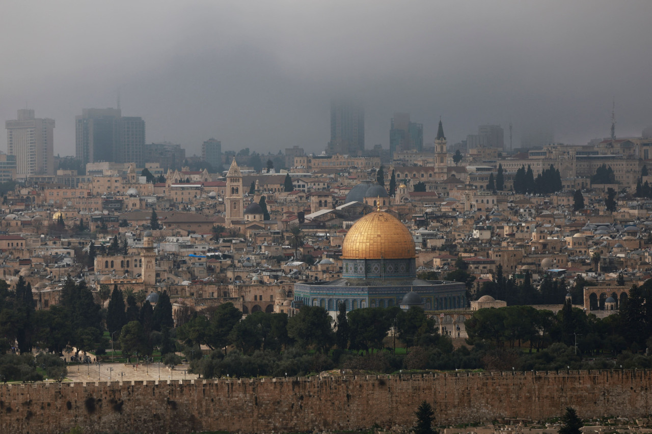 Mezquita al-Aqsa y el Muro de los lamentos en Jerusalén. Foto: Reuters.