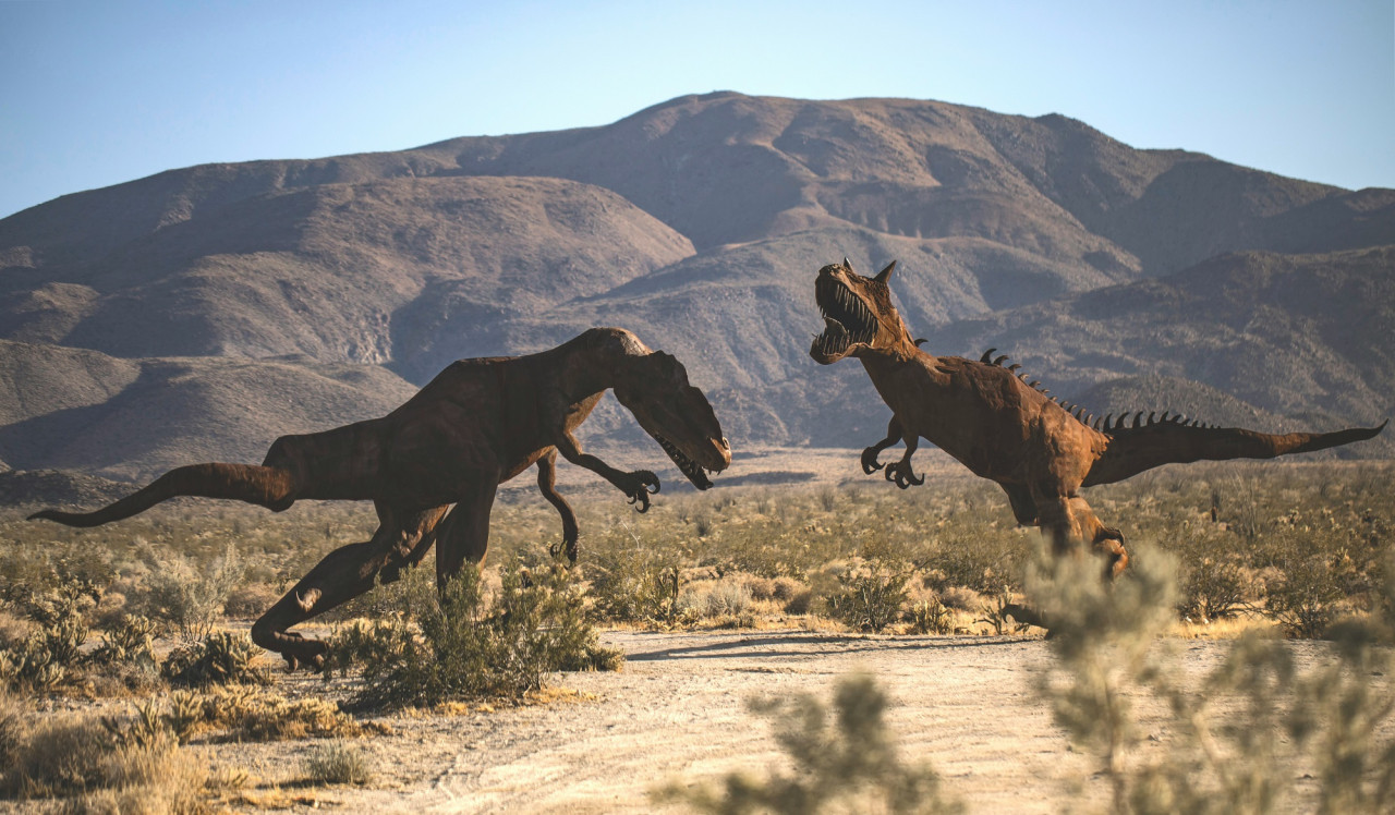 Dinosaurios. Foto Unsplash.