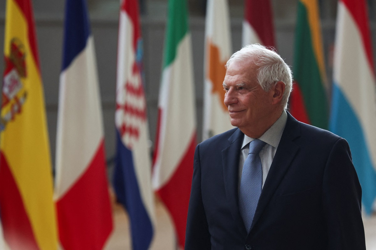 Josep Borrell, alto representante para la política exterior de la Unión Europea. Foto: Reuters.