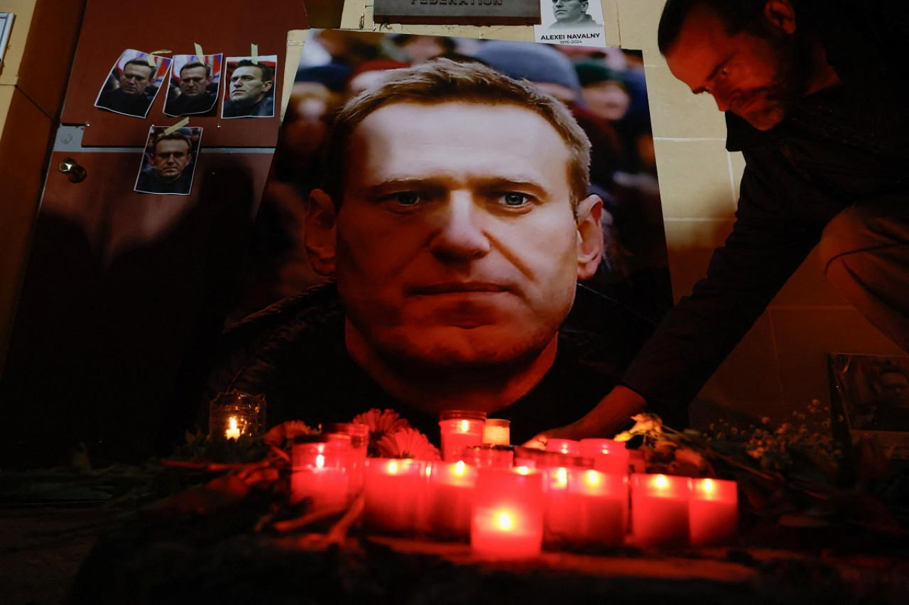 El apoyo a Alexéi Navalny. Foto: Reuters.