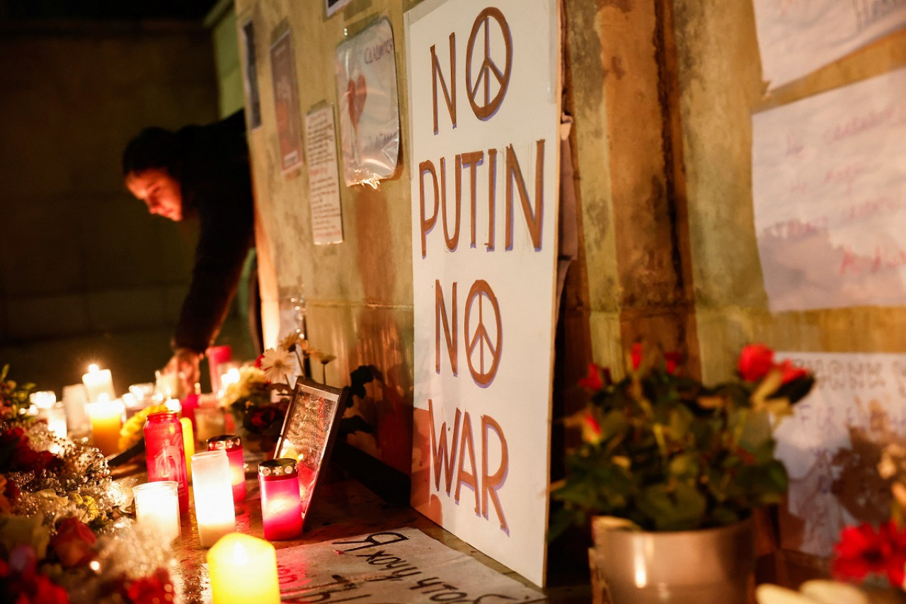 El apoyo a Alexéi Navalny. Foto: Reuters.