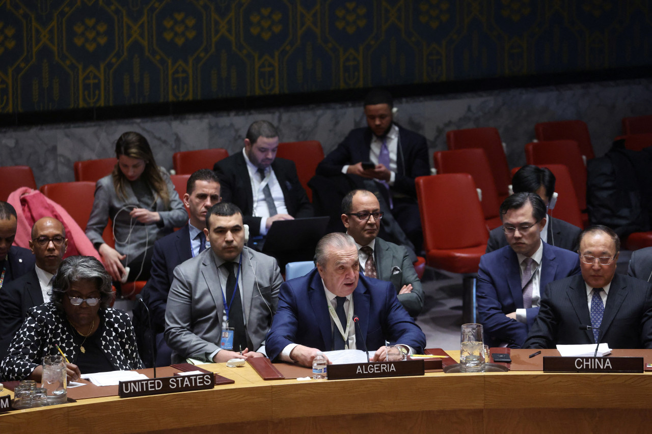 Reunión del Consejo de Seguridad de la ONU. Foto: Reuters.