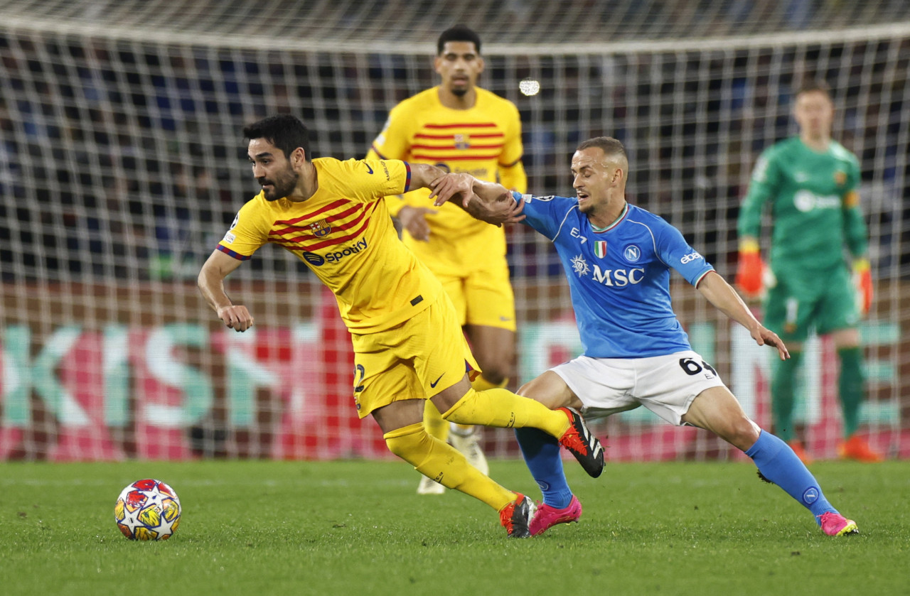 Champions League, Napoli vs. Barcelona. Foto: REUTERS.