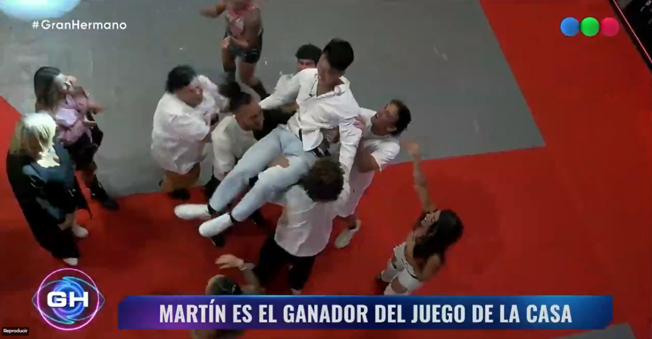 Martín Ku ganó una casa en Gran Hermano. Foto: Captura.