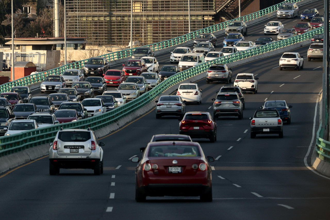 Contaminación del aire en México. Foto: EFE.