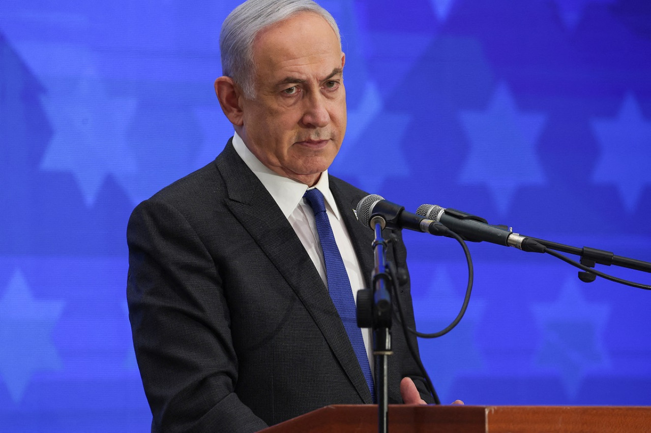 Benjamín Netanyahu, primer ministro de Israel. Foto: Reuters.