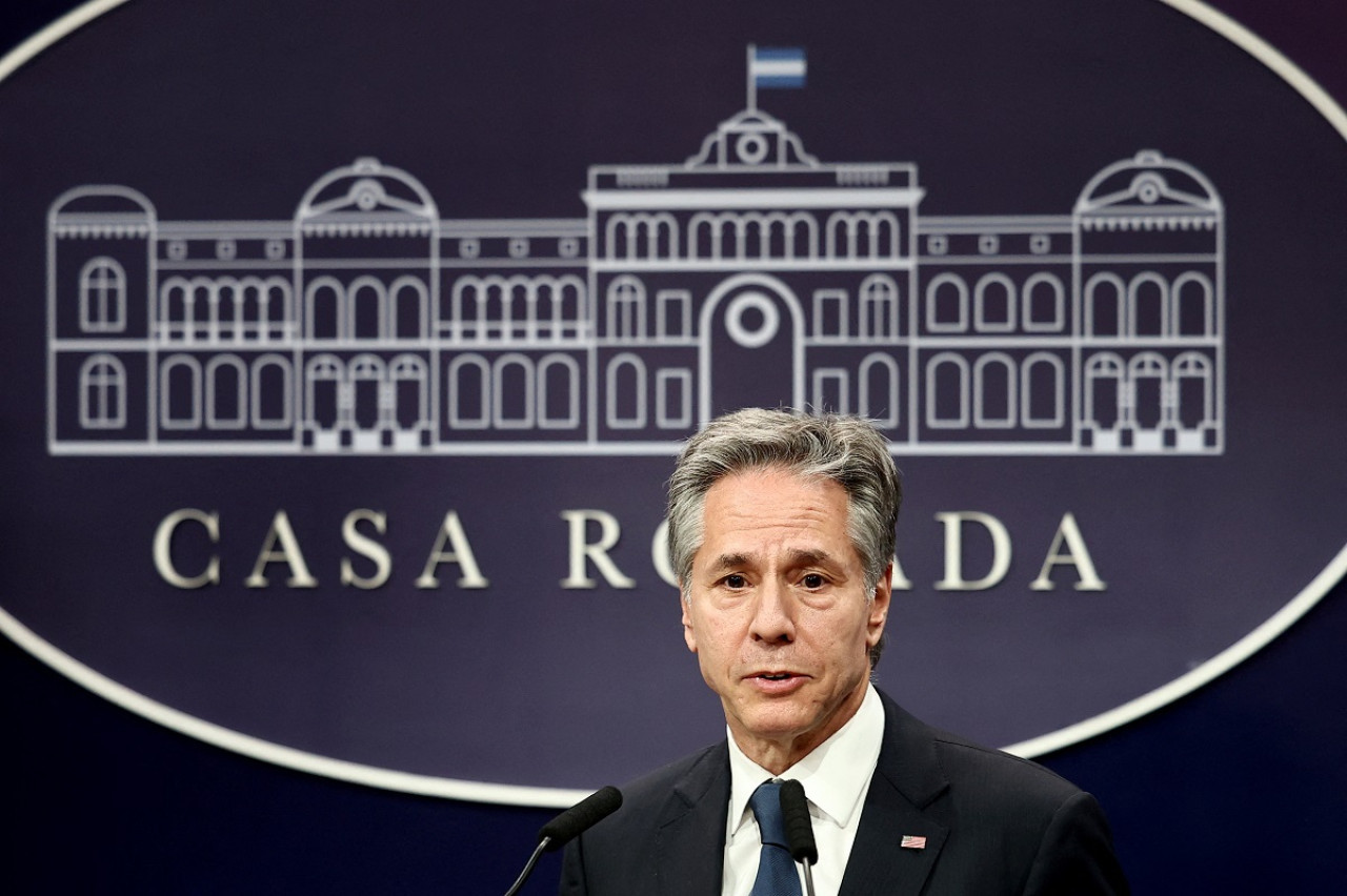 Antony Blinken, secretario de Estado de Estados Unidos. Foto: Reuters.