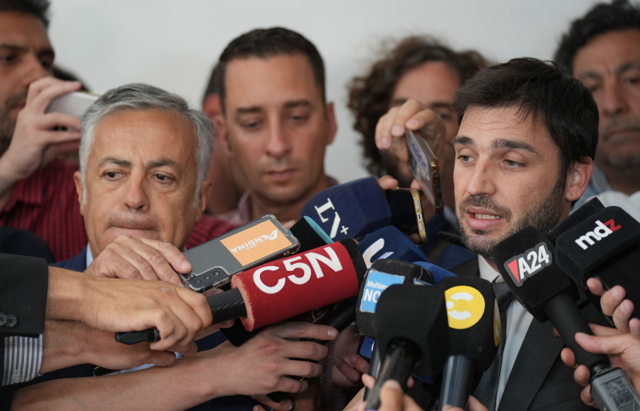 Ignacio Torres, gobernador de Chubut. Foto: Télam