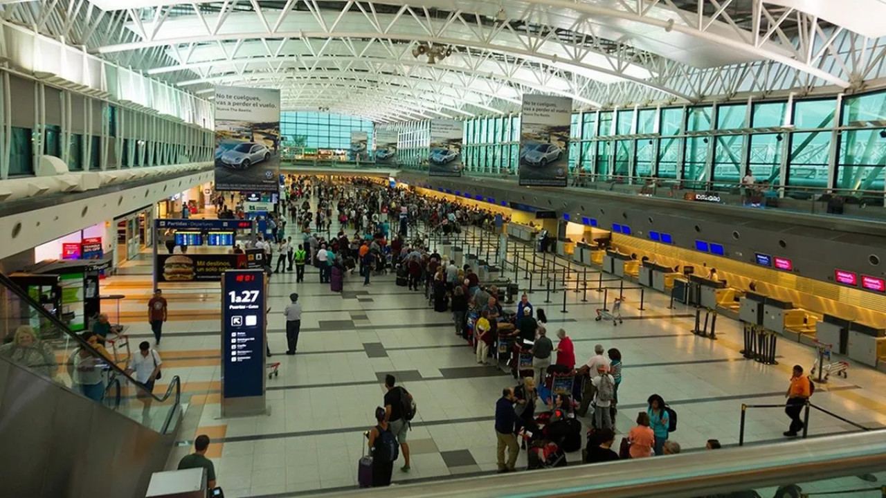 Aeropuerto de Ezeiza. Foto: Télam