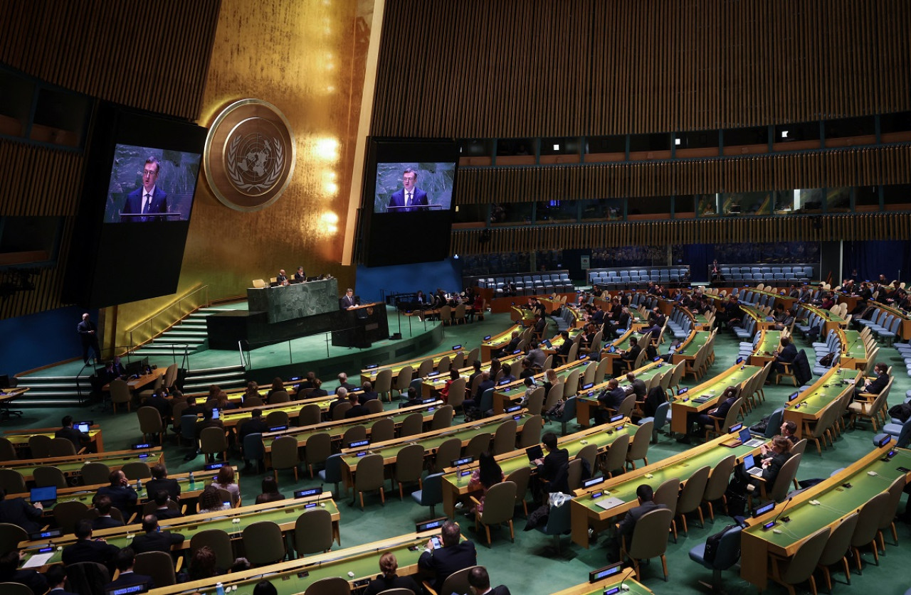 Asamblea General de la ONU en Nueva York. Foto: Reuters.