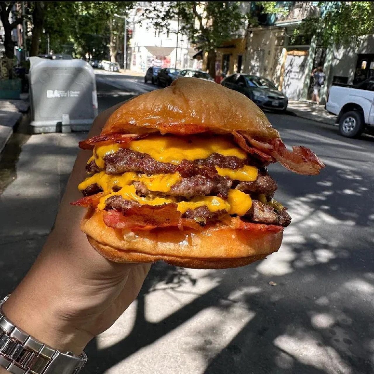 Burger Couple, Caballito. Foto: NA