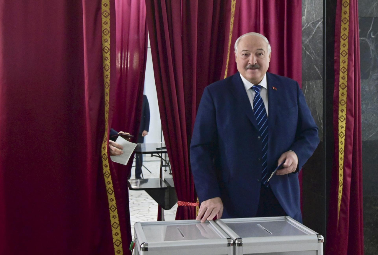 Aleksander Lukashenko, presidente de Bielorrusia. Foto: EFE.