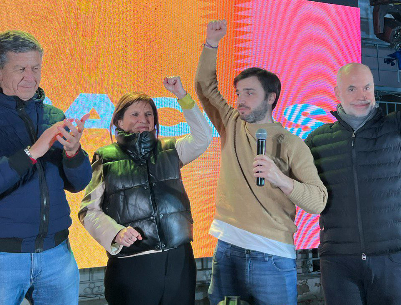 Ignacio Torres y Patricia Bullrich. Foto: NA.