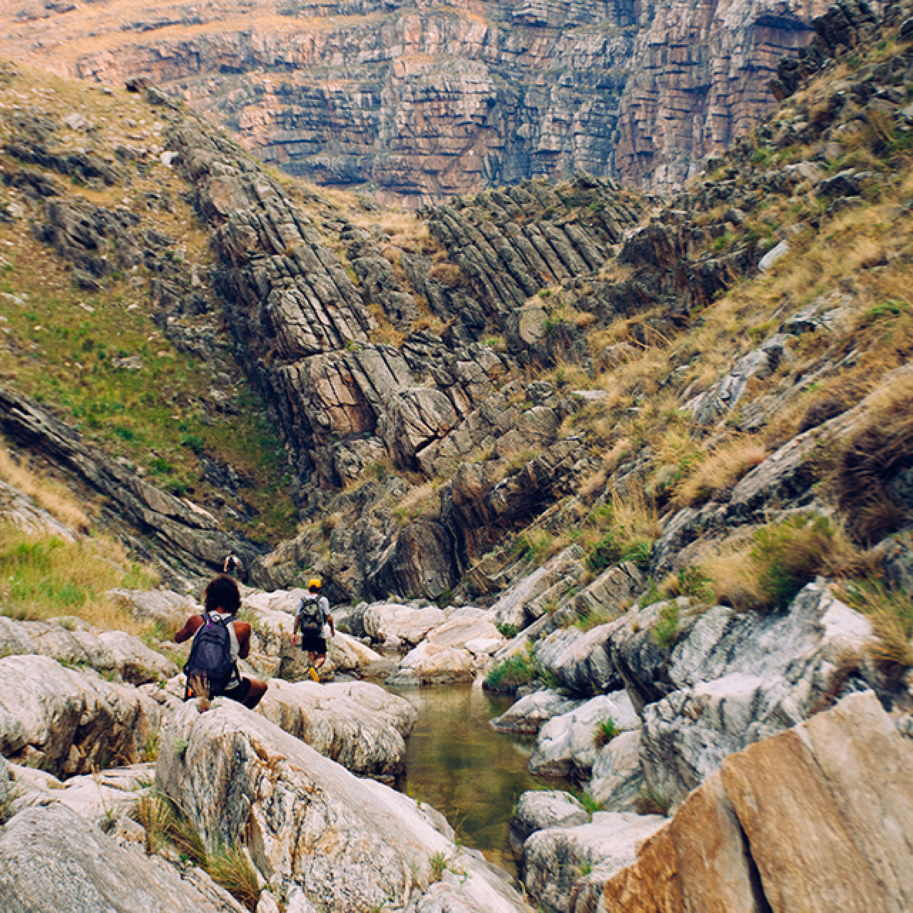 Paredes Rosas, Reserva Natural Sierras Grandes. Foto: Turismo Provincia de Buenos Aires.