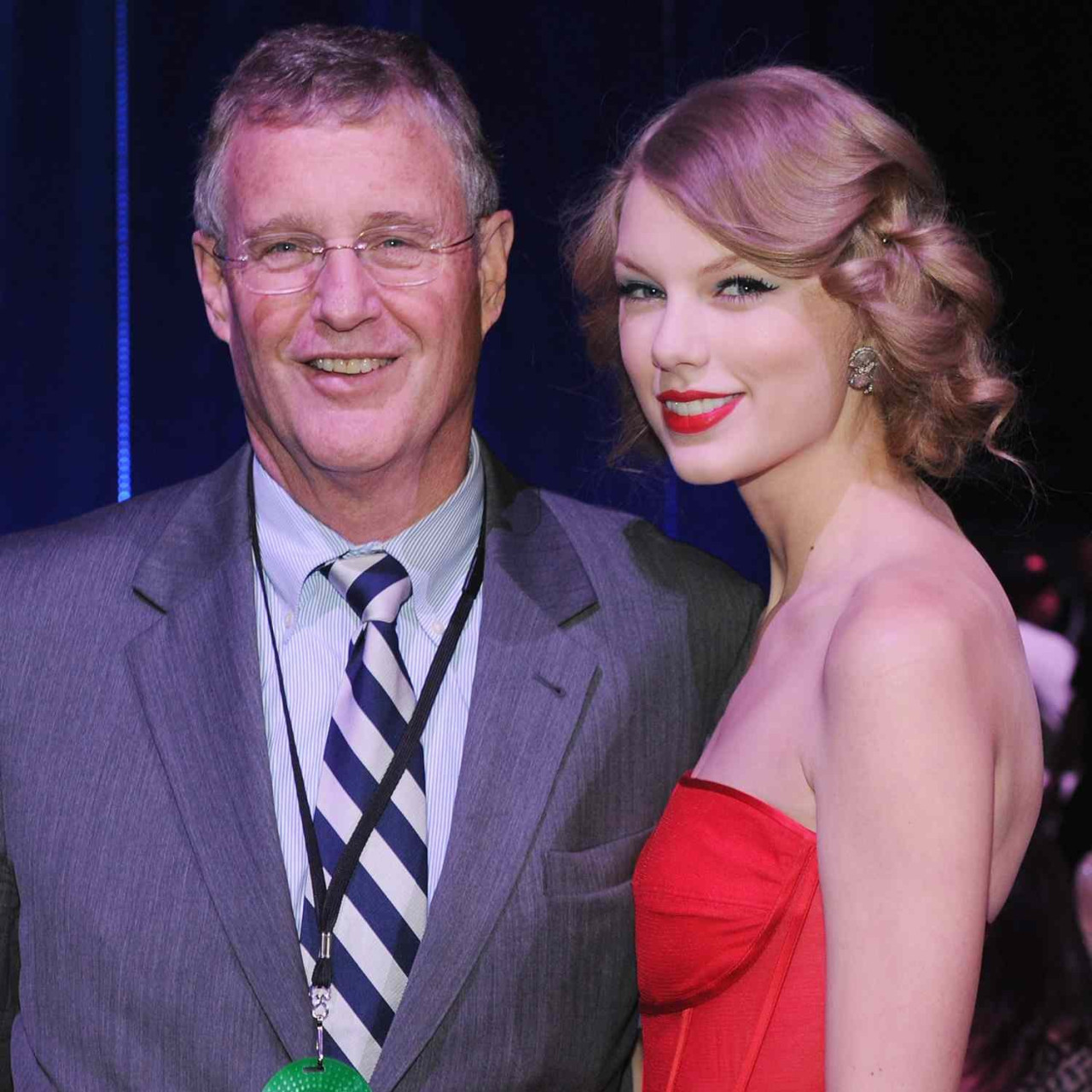 Scott y Taylor Swift. Foto: X/TaylorStatus