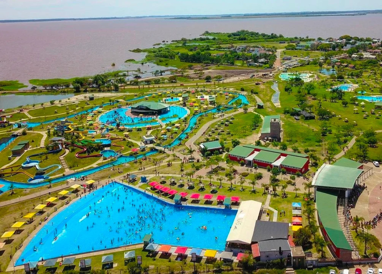 Termas de Federación. Foto NA.