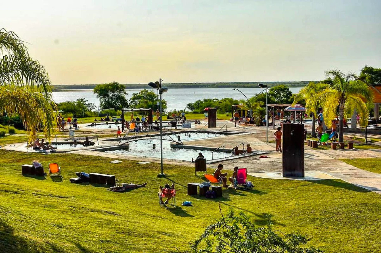 Termas de la Paz. Foto NA.