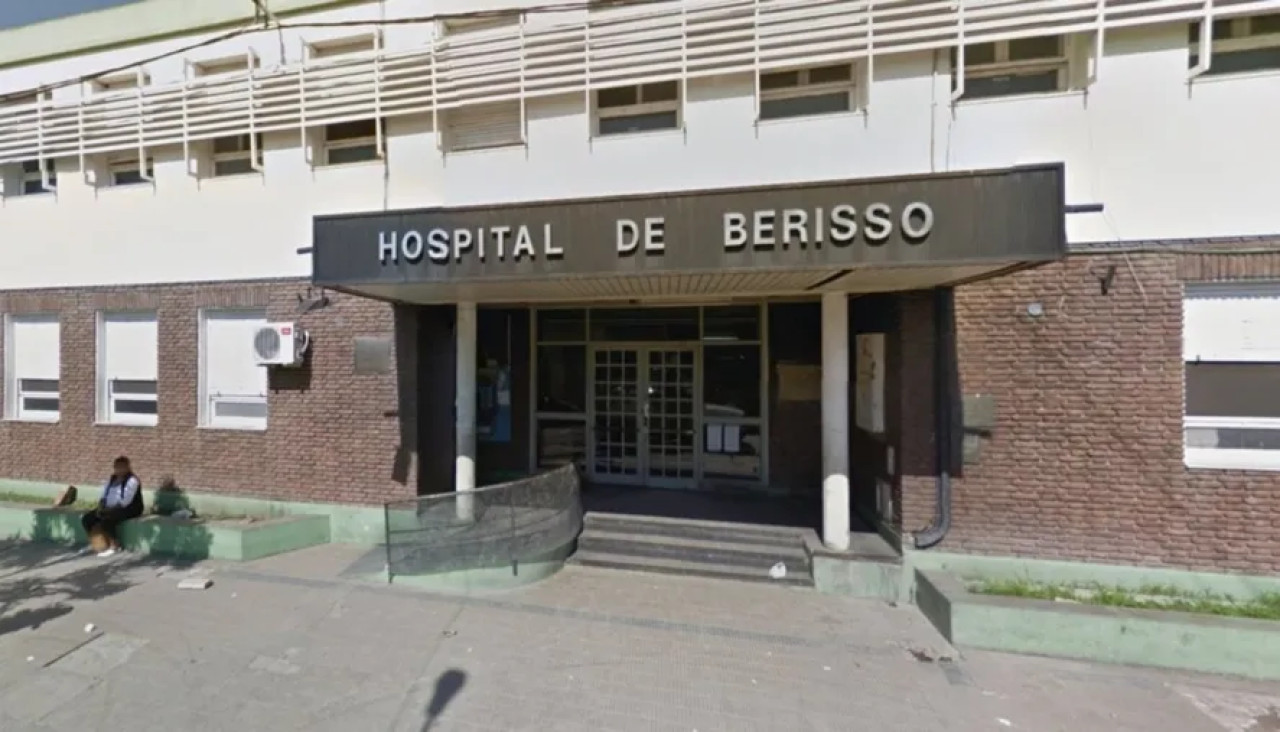 Hospital de Berisso donde quedó internado el asesino