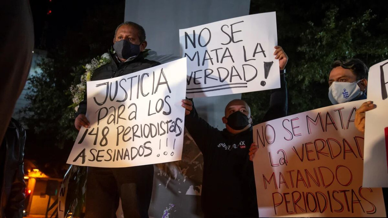 En 2023 se registró un total de "561 agresiones contra la prensa" en México. Foto: EFE