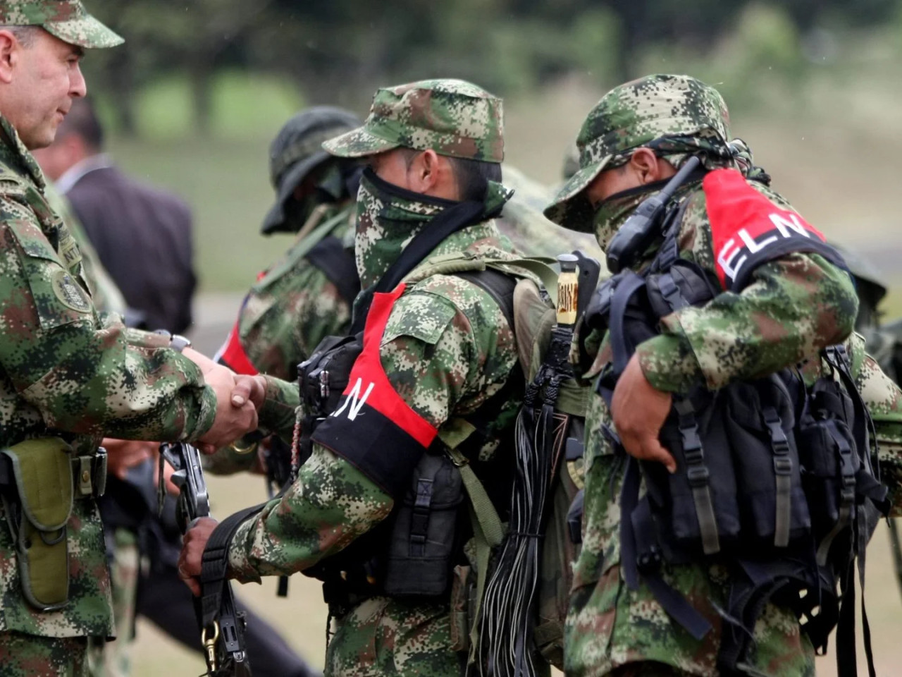 ELN, Colombia. Foto: EFE