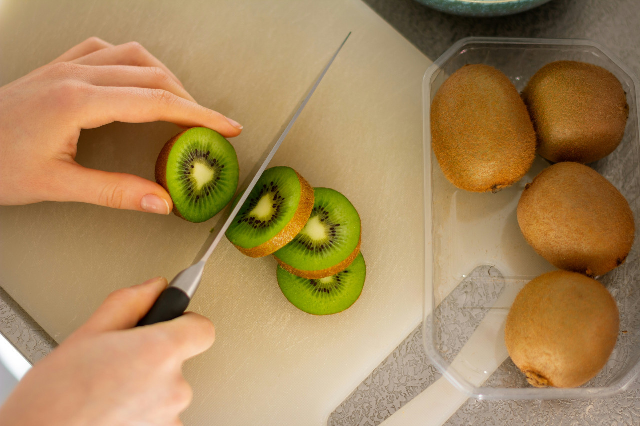 Kiwi, fruta, saludable. Foto: Unsplash