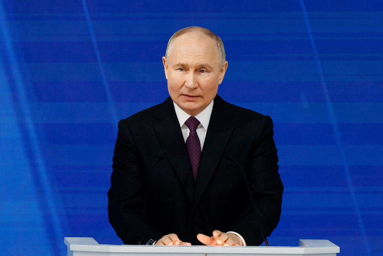 Vladimir Putin, presidente de Rusia. Foto: Reuters.