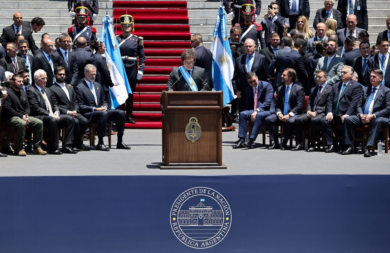 Javier Milei, presidente de Argentina. Foto: NA.