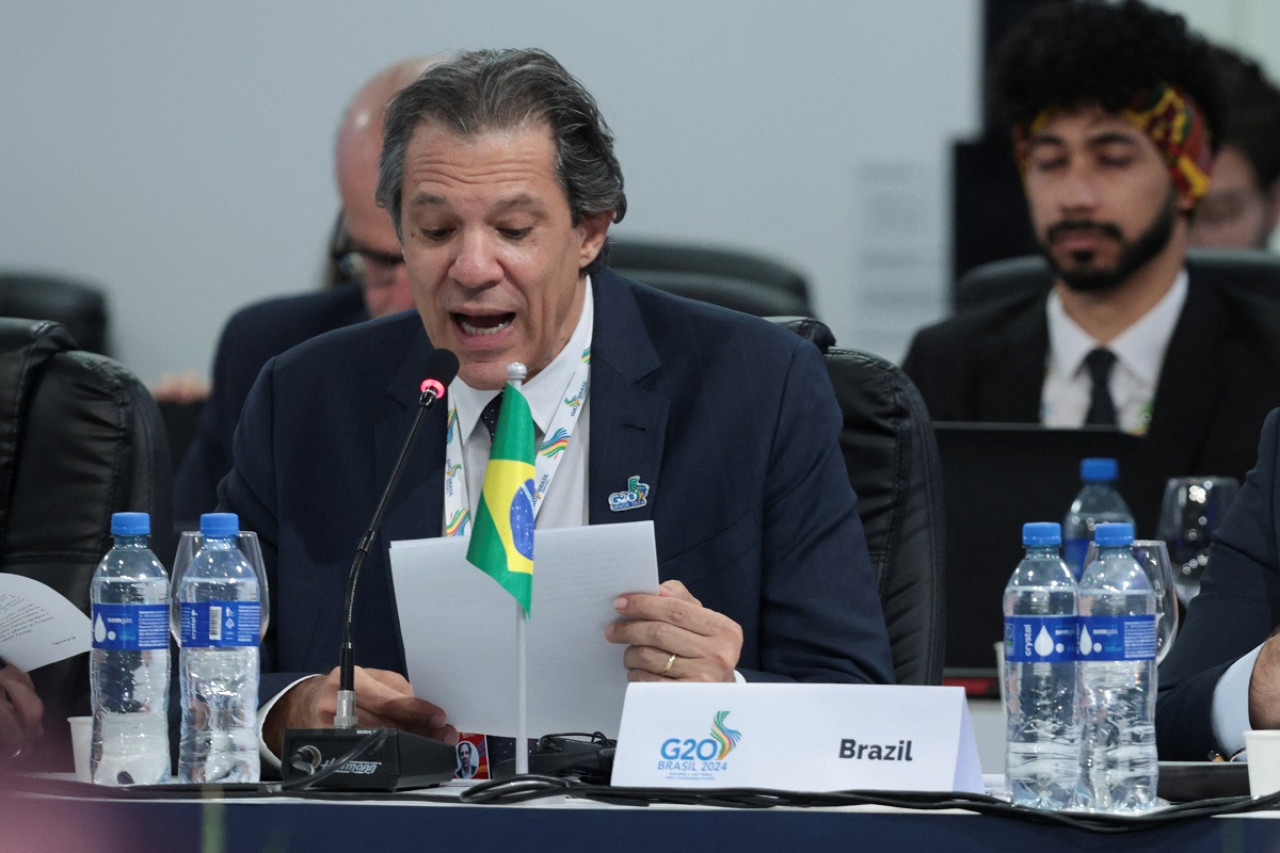 Fernando Haddad, ministro de Hacienda de Brasil. Foto: Reuters.