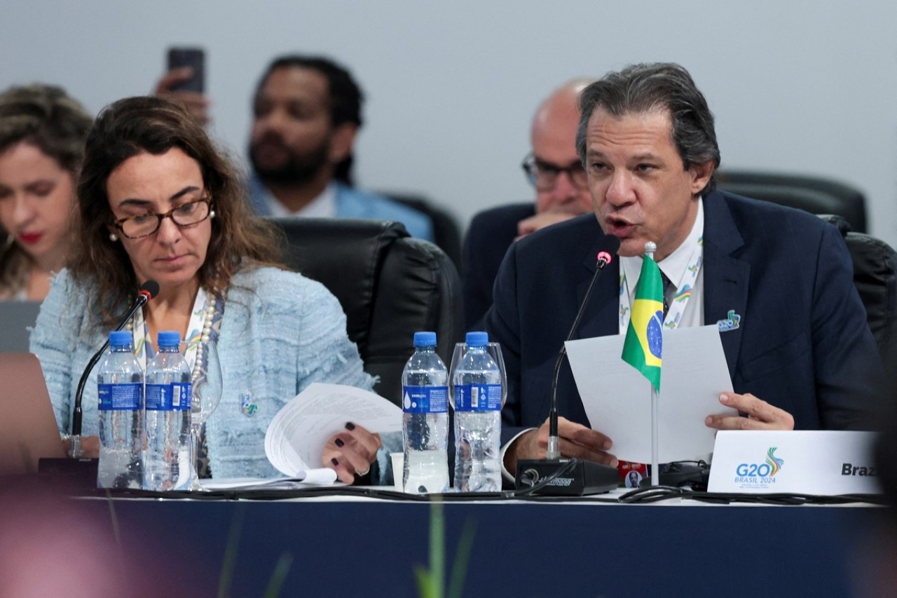 Fernando Haddad, ministro de Hacienda de Brasil. Foto: Reuters.