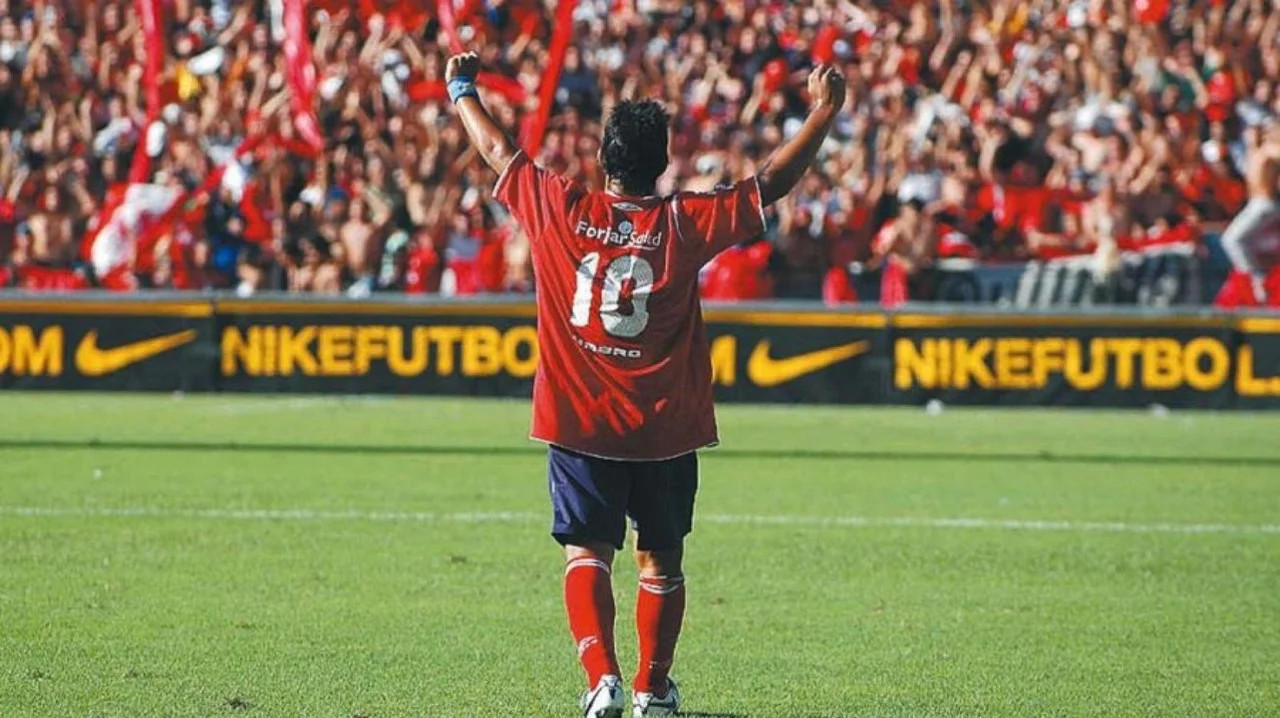 Kun Agüero, Independiente. Foto: NA