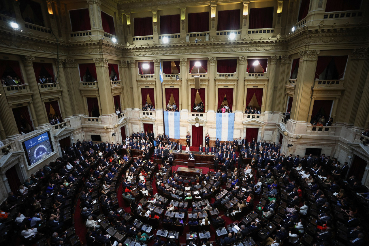 Congreso, sesiones ordinarias. Foto: Reuters