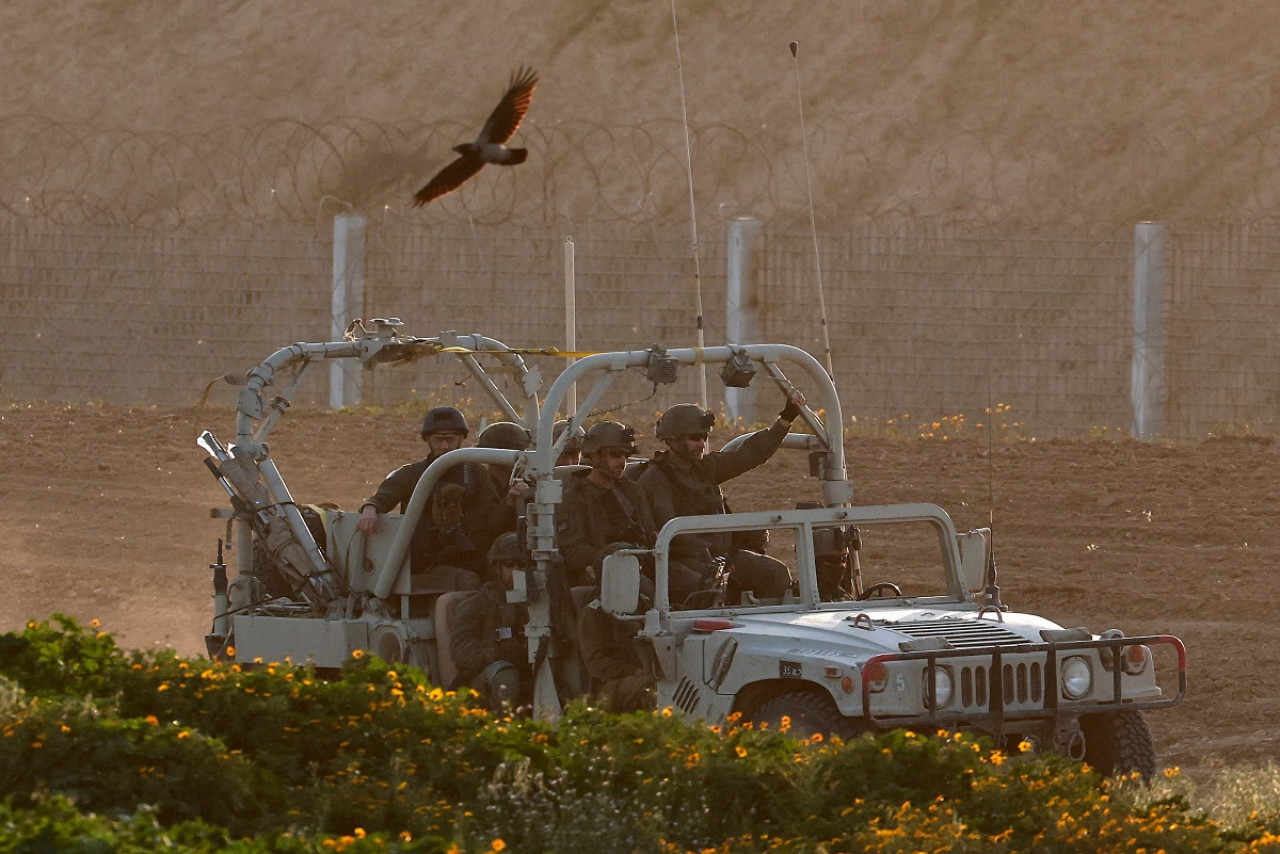 Ejército de Israel en Gaza. Foto: Reuters.