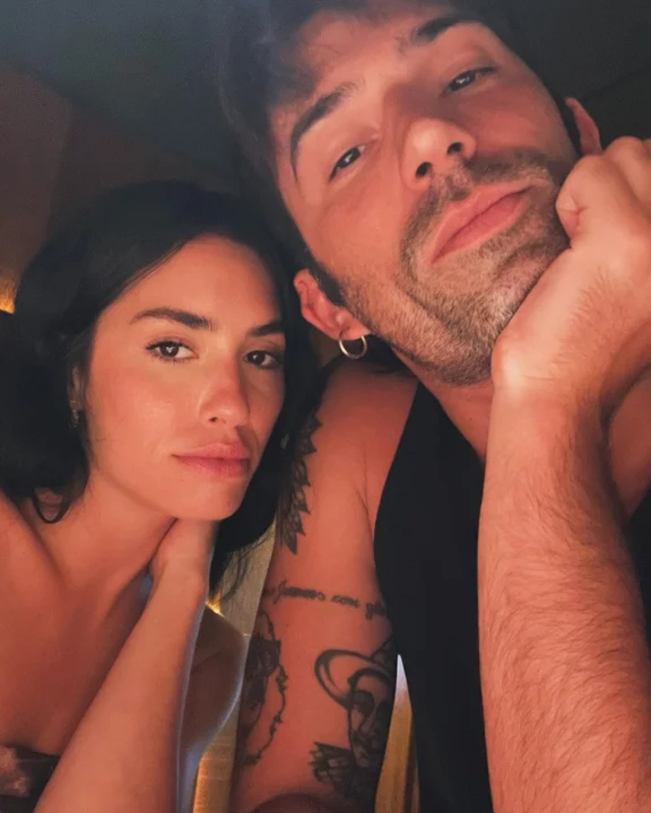 Vacaciones de Lali y Pedro. Foto: Instagram.