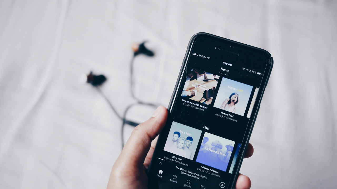 Spotify. Foto: Unsplash.